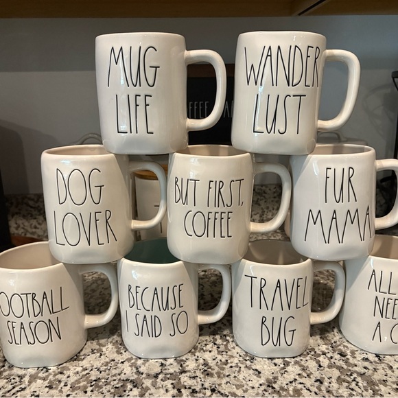 Rae Dunn Mugs!!! NEW MUGS JUST ADDED!! - Picture 1 of 11